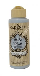 Cadence Style Matt Akrilik Boya 120ml 9030 Gri bulut Gray cloud - 1