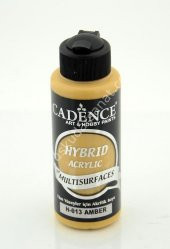 Cadence Hybrid Multisurfaces Akrilik Boya 120ml  H-013 AMBER - 1
