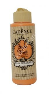 Cadence Style Matt Akrilik Boya 120ml 9014 Bal kabağı Pumpkin - 1