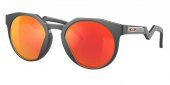 Oakley HSTN Güneş Gözlüğü Matte Carbon Prizm Ruby - 1