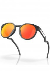 Oakley HSTN Güneş Gözlüğü Matte Carbon Prizm Ruby - 8