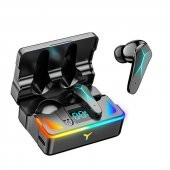 Sprange GM8 E-spor Oyun Çipli Dijital LED Ekranlı RGB Işıklı Range Bass Oyuncu Bluetooth Kulaklık - 1