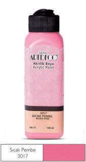 Artdeco Yeni Formül Akrilik Boya 140 ml 3017 Sıcak Pembe - 1