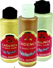Cadence Su Bazlı Yaldız Boya 120ml 105 Antrasit thumbnail 2