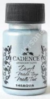 Cadence Dora Metalik Boya 50ml 145 Aqua - 1