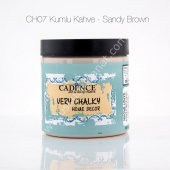 Cadence Very Chalky Home Decor CH07-KUMLU KAHVE 500ml - 1