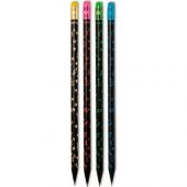 Faber-Castell Party Yuvarlak Gövde Silgili Kurşun Kalem - 1 Adet - 1