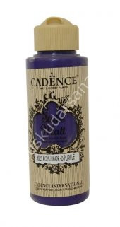 Cadence Style Matt Akrilik Boya 120ml 9021 Koyu mor Dark purple - 1