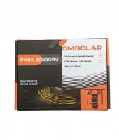 CMSOLAR Park Sensörü 18mm Beyaz Ses İkazlı (Buzerli) - 1