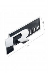 R-line Yapıştırmalı Logo-siyah / Yacı147 - 1