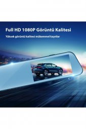 4.3 Inç Ips Dokunmatik Ekran Full Hd Dikiz Ayna Araç Kamerası - 7