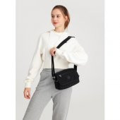 Smart Bags Postacı Kadın Çantası Krinkıl Kumaş 3166 - 4