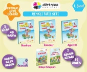 Dörtrenk 1. Sınıf Yaz Tatil Kitabı Seti (6 Parça) - 1