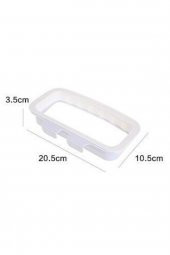 2 ADET Mutfak Banyo Tezgah Üstü Portatif Çöp Poşeti Tutma Dolap Kapağına Takılabilen Tutucu Aparat - 4