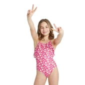 Arena Swimsuit Lightcross Back All Kids' Swimsuit Kız Çocuk Yüzücü Mayosu 005215900 thumbnail 1