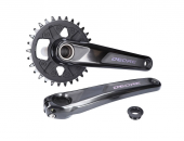Shimano Deore FC-M6100-1 12 Vites Uyumlu Bisiklet Aynakol Seti 32T 175mm - 4