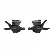 Shimano SL-M315 Sağ Sol Vites Kol Seti 3x8 RapidFire Plus CB thumbnail 1