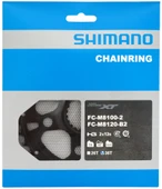SHIMANO DEORE XT Aynakol dişlisi FC-M8100-2/FC-M8120-B2 için 36T Y0J898010 - 2