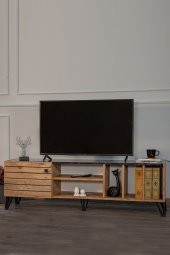 Pietra Sonata 160x39 Tv Sehpası - Ceviz - 1