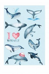 DEFFTER I Love Whale Not Defteri  / - 1