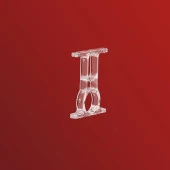 Askı Borusu Bağlantı Destek Flanşı Şeffaf (2 Adet) - 2