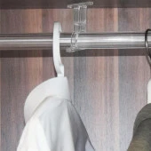 Askı Borusu Bağlantı Destek Flanşı Şeffaf (2 Adet) - 4