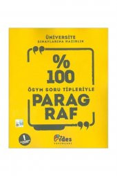 Fides Yayınları  100 Paragraf Soru Bankası Ösym Soru Tipleriyle - 1