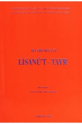 Türk Dil Kurumu Yayınları Lisanüt-tayr - Ali Şir Nevai - 1