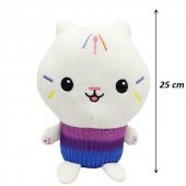 Gabbys Dollhouse Cakey Cat İthal Oyuncak Peluş 25 CM - 2
