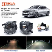 Peugeot 301 2012-2019 Beyaz Led Xenon Sis Farı Seti - 1