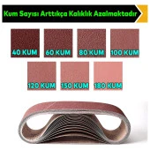 Sonsuz Bant 100 Kum Tank Palet Zımpara Kağıdı 75 x 533 mm - 4