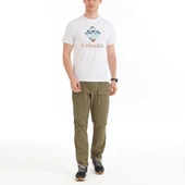 Columbia Csc M Stacked Hyper Nature SS Tee Erkek Kısa Kollu Tişört CS0242-100 - 5