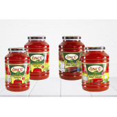 Öncü 4300 g Domates Salçası + 4300 g Acı-Tatlı Biber Salçası 4 adet - 1