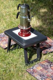 İksa Reşo Yakıtlı Osmanlı Kamp Ocağı, Osmanlı Ocak 1 lt. Yakıt Jeli ve 235 gr Reşo Yakıt Hediye thumbnail 7