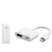 HADRON HDX7812 ÇEVİRİCİ LIGHTNING TO USB 3 KAMERA ÇEVİRİCİ KABLO - 1