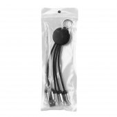 S-LINK SL-CP110 20CM 2A MICROUSB + LIGHTNING + TYPEC 3 IN 1 LED LOGOLU ŞARJ KABLOSU - 3