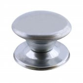 Bombeli Baba Krom Kapı Tokmağı Topuzu Kolu Kulpu Metal Tokmak Paslanmaz thumbnail 5