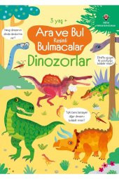 Ara Ve Bul Resimli Bulmacalar - Dinozorlar 3+ Yaş - 1