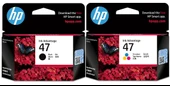 Hp 47 6Zd21Ae 6Zd61Ae Siyah Ve Renkli 2Li Paket - 1
