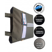 SEVBAGS Kadın Spor Okul Günlük Askılı Omuz Ve Kol Çantası ÇİZGİLİ - 6