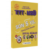 TYT-MSÜ Son 5 Yılın Çıkmış Soruları Seti - 4
