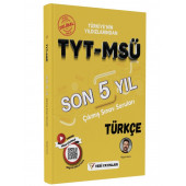 TYT-MSÜ Son 5 Yılın Çıkmış Soruları Seti - 5