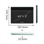 Xp-Pen Deco Fun Xs Yeşil Grafik Tablet Android Mac Linux Windows Chrome Os - 2