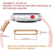 Apple Watch Uyumlu Leopar Kalpli Kordon Aksesuar/charm Gold Renkli - 4