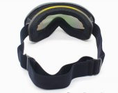 Çift Katman Anti-Sis Siyah Lens UV Snowboard Kayak Gözlüğü - 3