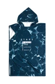 Sörf Yazlık Panço Kapşonlu Plaj Havlusu Surf Stars - 1