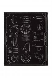 MF-060 Baskılı Bulaşık Kurutma Matı 46X36 cm - 3