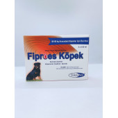 Fiproes 40-60 kg Köpek Dış Parazit(Pire,Kene,Bit) Ense Damlası/İlacı 4,02 ML'lik X 3 Tüp (1Paket) - 1