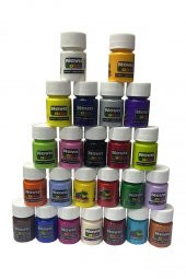 Akrilik Boya 24 Renk 17 ml 1 Paket Nova Color Akrilik Boya Seti 24 Lü Kağıt Tuval Ahşap Cam Duvar Metal Boyama - 3