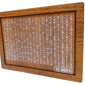 Ahşap 10.000 TL Hedefli Kumbara & Parabox - 1
